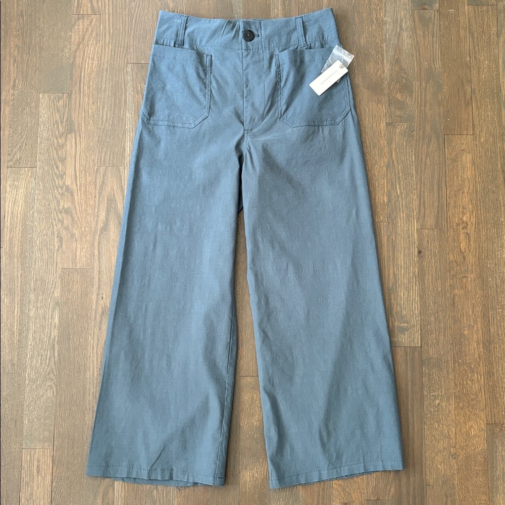 Anthropologie Maeve The Colette Crop Wide-Leg Pants